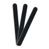 3 Pack Professional Emery Boards, 100/180 Grit Nail File for Acrylic and Natural Nails, Reusable, Black view 1