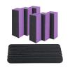 16 Pack Nail File and Buffer Block, Professional Manicure Tools Kits, 100/180 Grit, Black Nail Pedicure File and Sanding Buffing Grinding Plisher File view 1