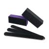 5 Pack Nail File and Buffer Block, Professional Manicure Tools Kits, 100/180 Grit, Black Nail Pedicure File and Sanding Buffing Grinding Plisher File view 1