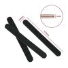 5 Pack Nail File and Buffer Block, Professional Manicure Tools Kits, 100/180 Grit, Black Nail Pedicure File and Sanding Buffing Grinding Plisher File view 4