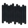 12 Pack Professional Emery Boards - 100/180 Grit Nail File Pack for Acrylic and Natural Nails, Black view 1