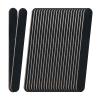 24 Pack Professional Emery Boards - 100/180 Grit Nail File Pack for Acrylic and Natural Nails, Black view 1