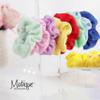 Set of 2 Terry Hair Scrunchies - Tan view 3