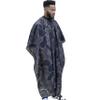 Barber Cape King Midas Large Size Hair Cutting Cape Water Proof Hair Proof Hip Hop Barber Cape (Black) view 2