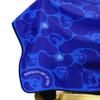 Barber Cape King Midas Large Size Hair Cutting Cape With Snap Closure Water Proof Hair Proof Professional Barber Cape (Blue) view 3