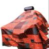 Barber Cape For Men Large Hair Cutting Cape Bandana Barber Cape Hair And Water Proof Adjustable Elastic Neck Closure (Red) view 3