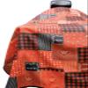 Barber Cape For Men Large Hair Cutting Cape Bandana Barber Cape Hair And Water Proof Adjustable Elastic Neck Closure (Red) view 4