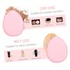 KALLORY Finger Puff Blending Sponge Makeup Triangle Puff Makeup Sponge 20pcs Loose Powder Puffs Fluffy Powder Puffs Makeup Powder Puff Makeup Sponges Face Powder Puff Mini Makeup Sponge view 3