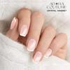 Adora Couture Semi Cured Gel Nail Strips with 20 Pieces - UV Gel Stickers, Manicure Kit, Easy Application Wraps Includes Prep Pads, Nail File, Wooden Stick - UV Light Required (Magnetic Clear) view 4