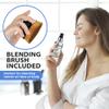 Elegant Sun Facial Tanning Mist with Kabuki Brush, Noncomedogenic Clear Self Tanner Spray, Vegan, Paraben-Free, Clean Skin-Friendly Formula Faux Tan, 3.38 oz view 3