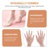 FOMIYES 1set Plastic Paraffin Wax Liners for Hands and Feet Foot Bags and Hand Covers Thick Adhesive Stickers for Spa and Home Use view 2