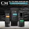 CHAMUEL MEN All You Need Daily Skincare Set for Men | Includes Anti-Aging Facial Wash + Post Shave Moisturizer + Night Moisturizer w/Retinol. Organic Key Ingredients! (Includes All 3 Products) view 2