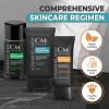 CHAMUEL MEN All You Need Daily Skincare Set for Men | Includes Anti-Aging Facial Wash + Post Shave Moisturizer + Night Moisturizer w/Retinol. Organic Key Ingredients! (Includes All 3 Products) view 4