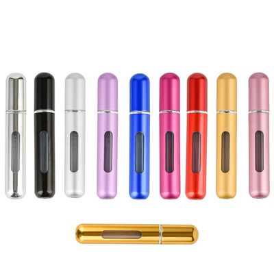 Magik 10-20 Pack Portable Mini Refillable Perfume Empty Spray Bottle Pump Case (10 Pack)