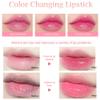 evpct 3Pcs Magic Color Changing Lipstick Long Lasting Waterproof 24 Hours Original for Women, Peach Strawberry Grape Pink PH Mood Permanent Color Changing Lipstick Lip Balm Gloss, labial magico view 2
