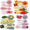 33 PCS Hairpin Candy-colored kid's hair accessories, flower and fruit, rainbow hairpin set, girl cartoon animal cute hairpin view 1