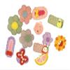 33 PCS Hairpin Candy-colored kid's hair accessories, flower and fruit, rainbow hairpin set, girl cartoon animal cute hairpin view 2