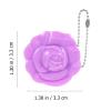FRCOLOR Empty Eyeshadow Palette Rose Shaped Lipstick Case with Mirror Refillable Mini Makeup Box Travel Cosmetics Container Sample for Powder 4pcs view 2