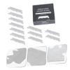 Beavorty 100pcs Coated Face Cutter mens straight shaving razors shave catcher for men Barbershop Cutter Men s Safety flat Cutting Machine man Stainless steel view 3