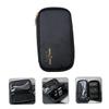 KALLORY Nail Brush Storage Japanese Makeup Brushes Rolling Case Makeup Brush Roll up Case Manicure Pen Holder Nail Pen Bag Nail Pen Holder Nail Salon Supplies Fabric Black Multifunction view 3