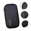 KALLORY Nail Brush Storage Japanese Makeup Brushes Rolling Case Makeup Brush Roll up Case Manicure Pen Holder Nail Pen Bag Nail Pen Holder Nail Salon Supplies Fabric Black Multifunction view 4