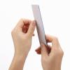 100 Pieces Rectangle Nail Files 150/150 Grit Reusable Buffering Files Double Sided Emery Boards for for Acrylic Nails, Gel Nails, Natural Nails view 4