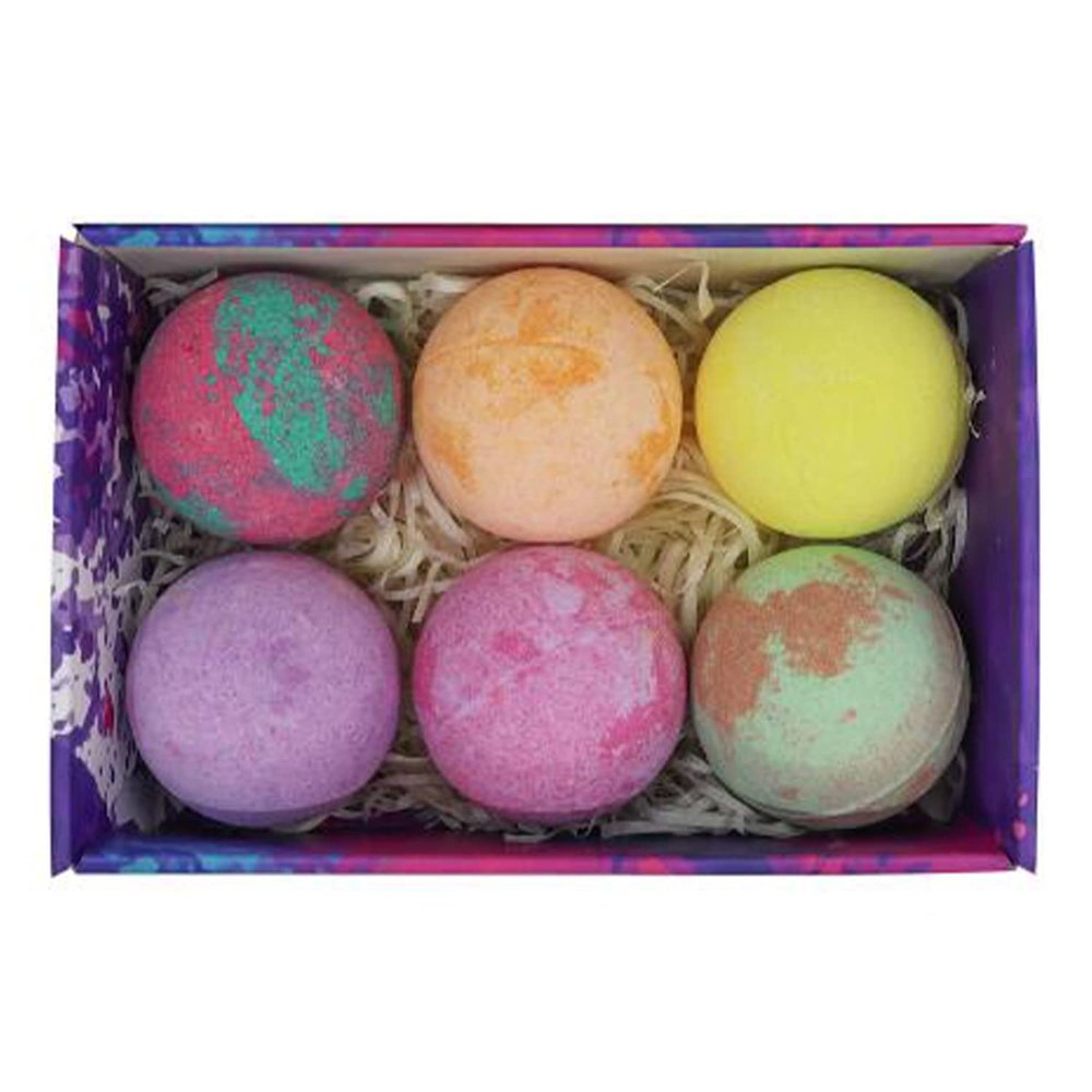 Bath Bomb,Organic Bath Bombs Epsom Salt Bath Bomb Explosive Bath Salt Balls Explosive Bubble Balls Hydrate and Control Oil Shrink Pores Moisturise The Skin and Relax The Body with an Enchanting Aroma