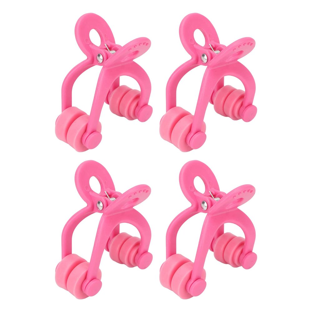 4 Pieces Nose Lifter,Nose Up Lifting Clips Nose Clip On Safety Silicone Nose Lifter Nose Bridge Slimming Clips Beauty Clip Tool Set for Women