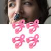 4 Pieces Nose Lifter,Nose Up Lifting Clips Nose Clip On Safety Silicone Nose Lifter Nose Bridge Slimming Clips Beauty Clip Tool Set for Women view 3