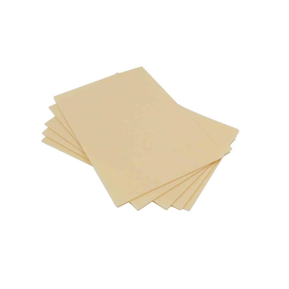 EH Tattoo Practice Skin 5Pcs 8" x 12" Large Size Blank Silicone Double Sides Reelskin Fake Skins Soft Practicing Thick 3mm for Beginners Artists (Pink)