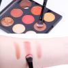 MSQ Eyeshadow Brushes Set 4pcs Makeup Eye Brushes Eyeshadow Blending Brush Eyebrow Highlighter Brush Beauty Brushes - Black view 4