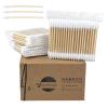 eyxformula 500 Count Pointed Tip Cotton Swabs - Double Precision Tips with Bamboo Sticks - Pointy Cotton Swabs for Makeup & Nail Polish Touch-ups, Cosmetic Application, Art & Crafts, Detailed Cleaning view 1