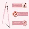 MSQ Eyeshadow Brushes Set 4pcs Makeup Eye Brushes Eyeshadow Blending Brush Eyebrow Highlighter Brush Beauty Brushes,Pink view 3