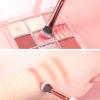 MSQ Eyeshadow Brushes Set 4pcs Makeup Eye Brushes Eyeshadow Blending Brush Eyebrow Highlighter Brush Beauty Brushes,Pink view 4
