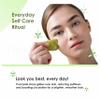 Cipzi Face Massager For Women Reusable Silicon Ice Cube Roller Massage And 100% Natural Jade Roller with Gua Sha Stone Set Facial Roller For Skin Eye Neck Body view 4