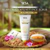 sesa 8% Kumkumadi Walnut Face Scrub for Exfoliate Scrub, Blackhead Remover, Whitehead Remover, Cleanses Skin, Detan Pack Face Scrub for Women and Men, 100g or 3.4 oz view 4