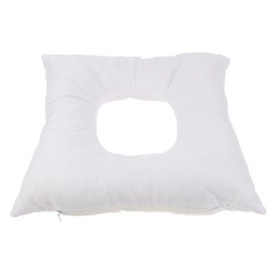 pistro Washable Reusable Massage Bed Table Face Down Rest Cradle Cushion - White