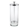 pistro Hairdressing Salon Tool Disinfection Disinfection Glass Jar Germicide Container Jar - L view 4