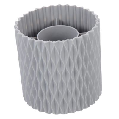 FOMIYES Makeup Rotating Organizer Rotating Makeup Brush Holder Plastic Pen Pot Multi Grid Pencil Holder