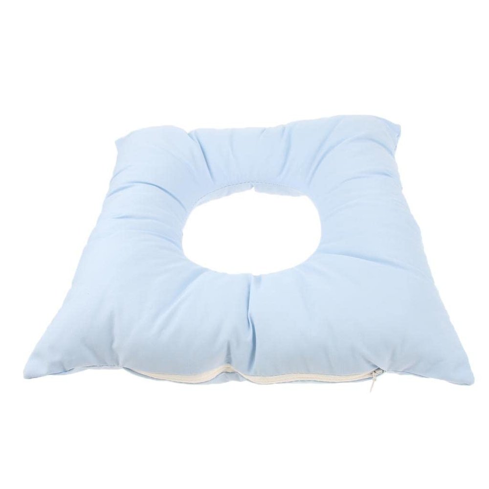 pistro Washable Reusable Massage Bed Table Face Down Rest Cradle Cushion - Blue