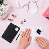 2Pcs Stainless Steel Dual-Head Sticks for Nail Art and Makeup Mixing Palette Foundation Blending Tools for Salon and Home Use view 4