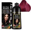 WFWJ Natural Wine Red Hair Dye Shampoo,Magic Hair Dye Shampoo,Colors Hair in 15 Minutes,Long Lasting,500 Ml3-In-1 Hair Color view 1