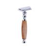 pistro Men Double Edge Safety Shaving Moustache Grooming Tool - Light Brown view 4