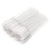 G2PLUS 100PCS Crystal Eyelash Brush, Disposable Mascara Wands, White Lash Spoolies Applicator Makeup Kits for Applying Mascara, Lash Extensions and Eyebrow Brush view 1