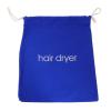 FOMIYES 1pc Hair Dryer Storage Bag Black Travel Bag Travel Toiletries Containers Cotton Makeup Bag Toiletry Bag Cosmetic Bag Hair Dryer Bag Drawstring Black Pouch Blue view 1