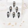 12Pcs Nail Charm Nail Art Metal Alloy Zircon Rhinestone for Nail Glitter Nail Crystal Gemstone Jewellery Nail Diamond Rhinestone Charm for Girl Woman Craft DIY Nail Art Decoration view 3