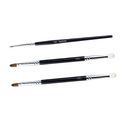FOMIYES 1set Double- Eyeliner Brush and Concealer Brush for Makeup Application Includes for Concealing Dark Circles and Enhancing Eye Makeup