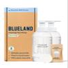 BLUELAND Hand Soap Duo, 2 Refillable Glass Foaming Hand Soap Dispensers with 8 Refill Tablets, Variety Scents, 8 x 9 Fl oz view 1