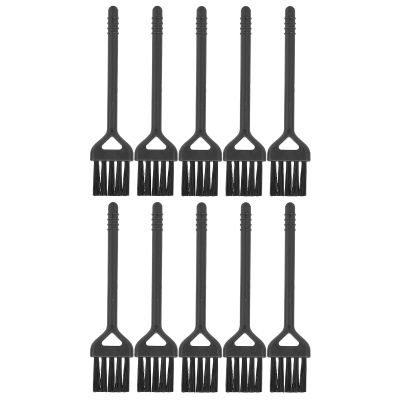 10 PCS Electric Shaver Cleaning Brushes, Mini Nylon Hair Double Sided Clipper Brush Shaver Cleaner for Garlic Masher, Shaver, Keyboard