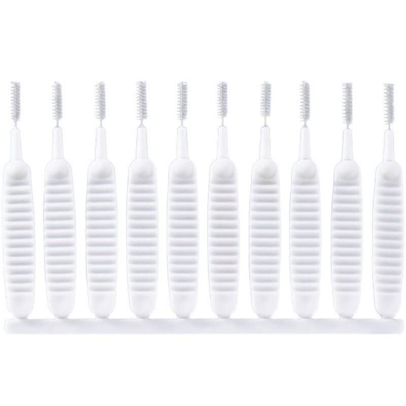 10Pcs Shower Head Cleaning Brush Small Brush Pore Gap Clean Anti-clogging Nylon for Kitchen Toilet Phone Hole